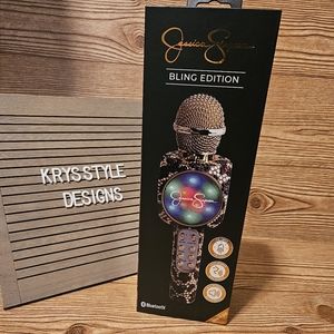 Jessica Simpson Wireless Bluetooth Karaoke Microphone NIB